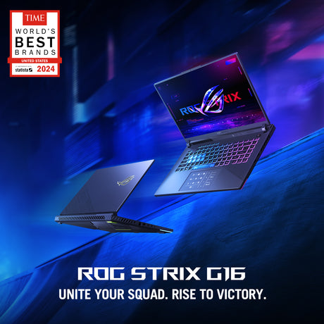 Asus ROG Strix G16 Gaming Laptop, AMD Ryzen 9 8940HX Processor, 32 GB RAM, 1TB SSD, 12 GB Nvidia RTX 5070 Ti Graphics, 16" FHD+ 165Hz Display, Windows 11 Home, Backlit Chiclet 4-Zone R GB English & Arabic Keyboard, Eclipse Gray, 1 Year Warranty |