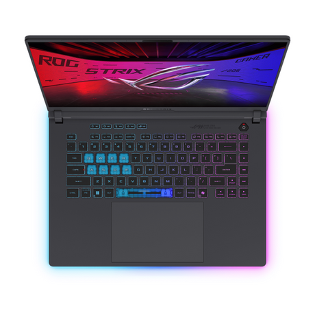 Asus ROG Strix G16 Gaming Laptop, 8GB NVIDIA GeForce RTX 5050 Graphics, Intel Core i7 14650HX Processor, 16 GB RAM, 1TB SSD, 16" FHD+ 165Hz Display, Windows 11 Home, English & Arabic Keyboard, Eclipse Gray, 1 Year Warranty | G615JHR-1SG7821W