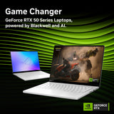 Asus ROG Zephyrus G14 Gaming Laptop, AMD Ryzen AI 9 465 Processor, 32GB RAM, 1TB SSD, 8GB RTX 5060 Graphics, 14" 3K OLED 120Hz Display, Windows 11 Home, Backlit RGB English & Arabic Keyboard, 1 Year Warranty | GA403GM-SY006W