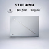 Asus ROG Zephyrus G14 AMD Ryzen 9 270 Processor, 16 GB RAM, 1TB SSD, 8 GB NVIDIA RTX 5050, 14" 3K (2880 x 1800) OLED Display, Windows 11 Home, English & Arabic Keyboard, Platinum White, 1 Year Warranty | GA403UH-OLED9161W