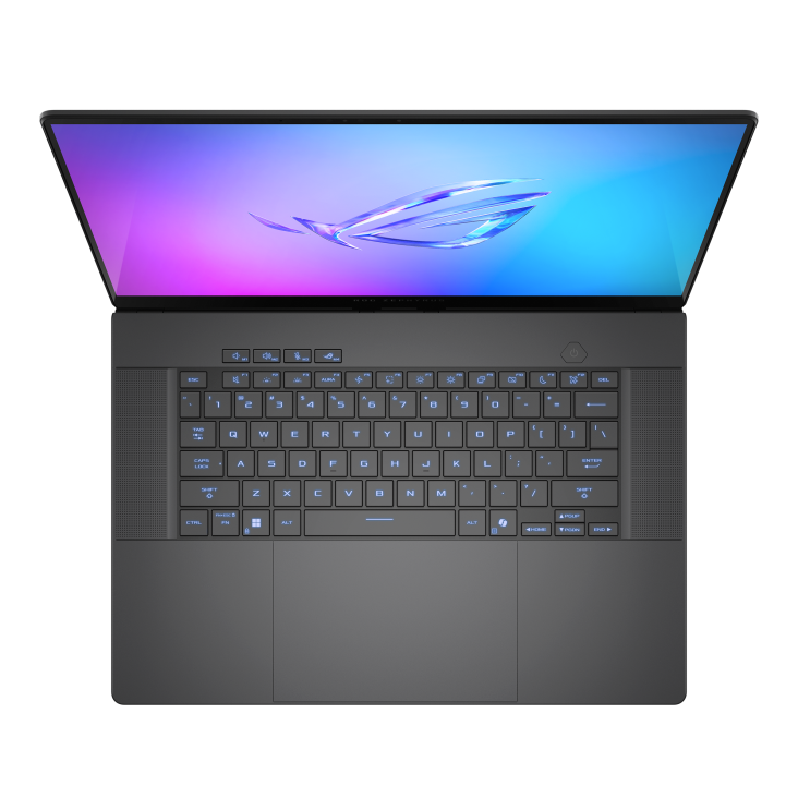 Asus ROG Zephyrus G16 Gaming Laptop, 8GB NVIDIA GeForce RTX 5060 Graphics, AMD Ryzen AI 7 350 Processor, 32GB RAM, 1TB SSD, 16" 2.5K 240Hz OLED Display, Windows 11 Home, English & Arabic Keyboard, Eclipse Gray, 1 Year Warranty | GA605KM-AI-OLED132W