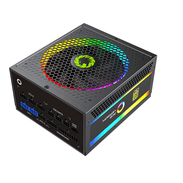 GAMEMAX GM-1050 PRO 1050 Watt 80 Plus Gold R GB | GM-1050-PRO 1 Year Shop Warranty