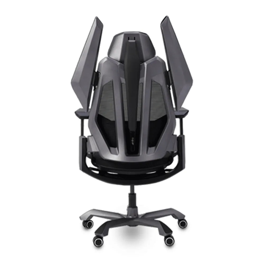 ИГРОВОЕ КРЕСЛО G-MAX TGIF GMC-T0NG- ЧЕРНО-СЕРОЕ ЭРГОНОМИЧНОЕ