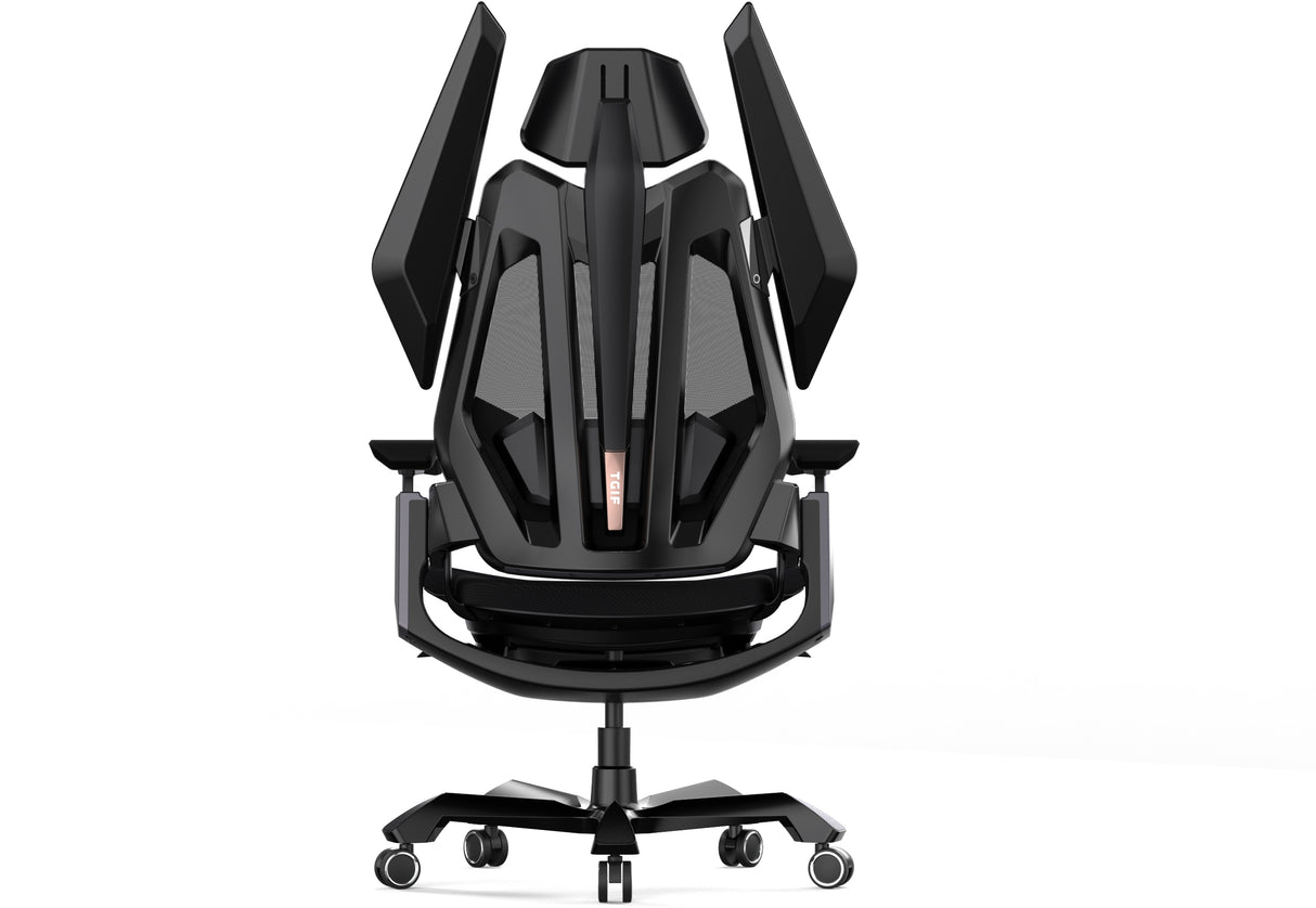 GAMING CHAIR G-MAX TGIF GMC-T0NB- BLACK ERGONOMIC