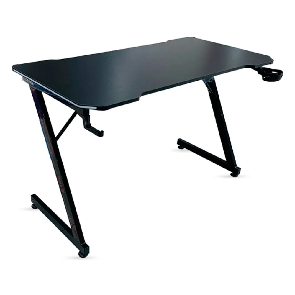 GAMING TABLE G-MAX GMT-8064DBLACK 1200*600MM R GB LED