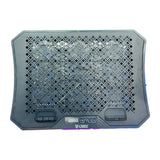 G-MAX Notebook Cooler Gaming With 9 R GB Fan GMX-A19 BLACK