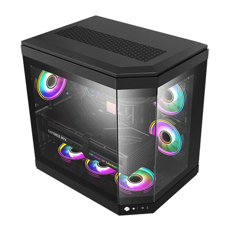 ATX CASE GAMEMAX HYPE Black | GM-HYPE-BLK