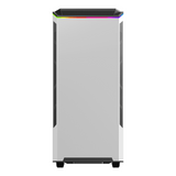 Gamemax Paladin T801 AR GB ATX PC Case, Tempered Glass Side Panel, 1 x AR GB 12cm Rainbow Fan, 360mm GPU Support, USB 3.1 Gen 1, White, 1 Year Warranty | GM-T801-PAL-WH