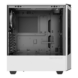 Gamemax Paladin T801 AR GB ATX PC Case, Tempered Glass Side Panel, 1 x AR GB 12cm Rainbow Fan, 360mm GPU Support, USB 3.1 Gen 1, White, 1 Year Warranty | GM-T801-PAL-WH