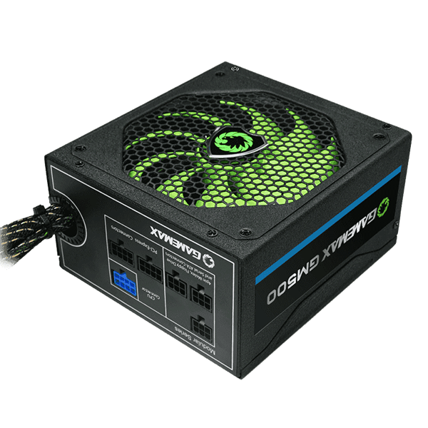 POWER SUPPLY 500W GAMEMAX GM500, BRONZE | GM-GM500-BR
