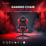 GAMING CHAIR G-MAX, BLACK&RED | GMC-8073BR