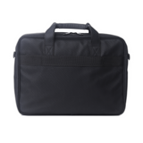 Genuine Executive Topload Laptop Bag, Fits up to 16” Laptops, Premium Polyester Material, Water-Resistant Fabric, Dual Main Compartments, Carry Strap, Black, 1 Year Warranty | GN-B200904BK