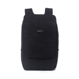 Genuine Trend Laptop Backpack, Fits up to 16” Laptops, High-Quality Polyester, Water-Resistant Build, Type-C USB Port, Carry Strap, Clean Front Design, Black, 1 Year Warranty | GN-B230642BK
