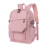 Genuine DesertHunter Laptop Backpack, Fits up to 15.6” Laptops, Durable Polyester Build, Water-Resistant Fabric, All-Black Zipper Pullers, Carry Strap, Pink, 1 Year Warranty | GN-B230963PK