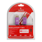 Genuine DP To DP Cable, Version 2.0, Cable Length 1.8M, Supports 4K@144Hz, 1 Year Warranty | GN-DP18M20V