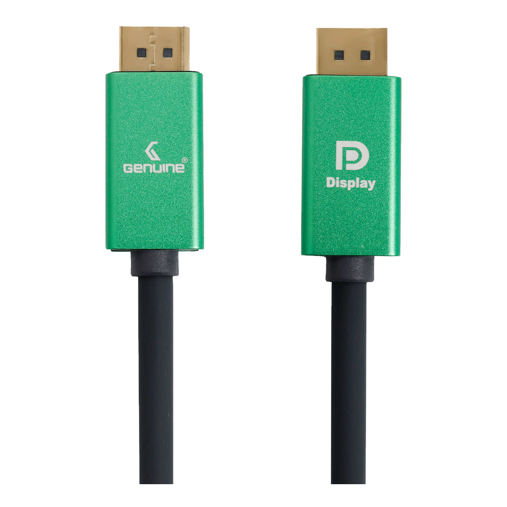 Genuine DP To DP AOC Fiber Optic Cable, Version 1.2, Cable Length 10M, Supports 4K@60Hz, 1 Year Warranty | GN-DPFO100M