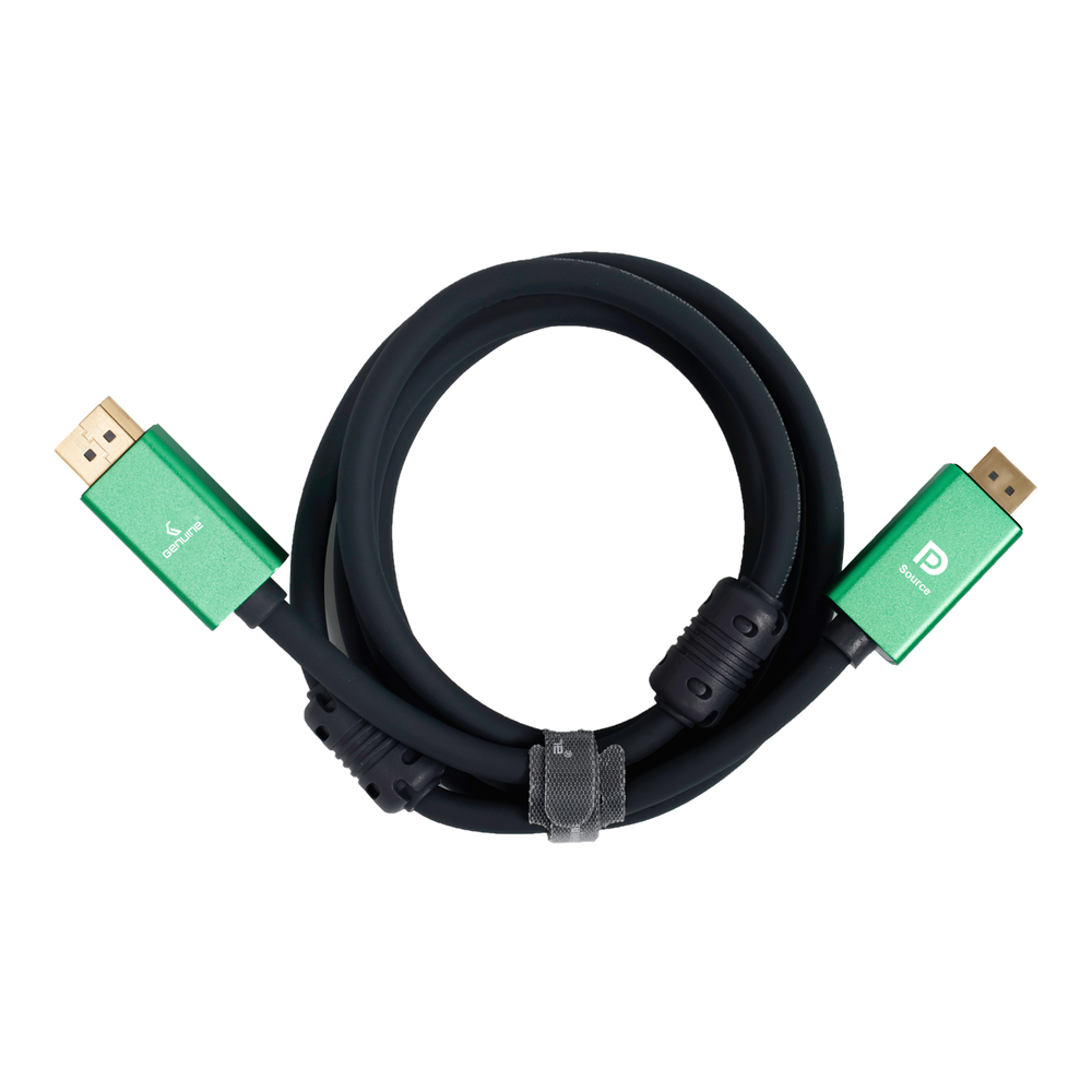 Genuine DP To DP AOC Fiber Optic Cable, Version 1.2, Cable Length 10M, Supports 4K@60Hz, 1 Year Warranty | GN-DPFO100M