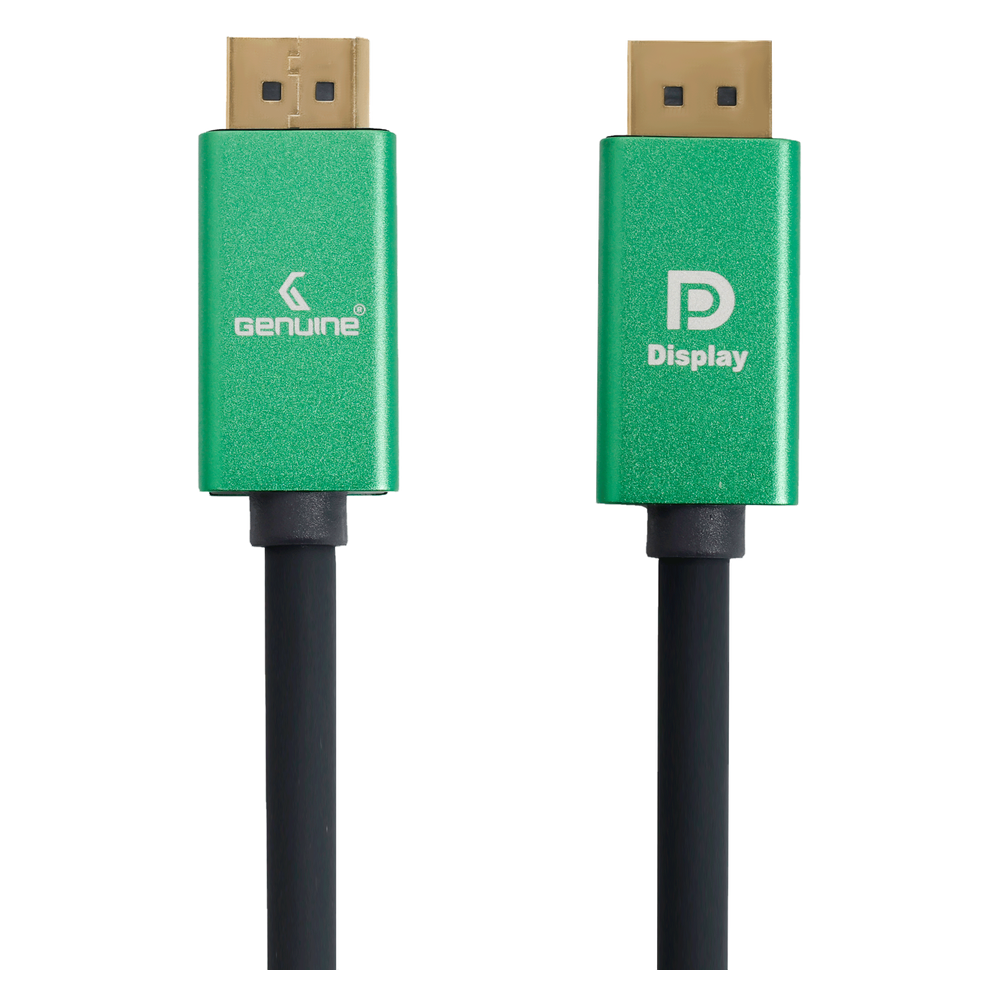 Genuine DP To DP AOC Fiber Optic Cable, Version 1.2, Cable Length 20M, Supports 4K@60Hz, 1 Year Warranty | GN-DPFO20M