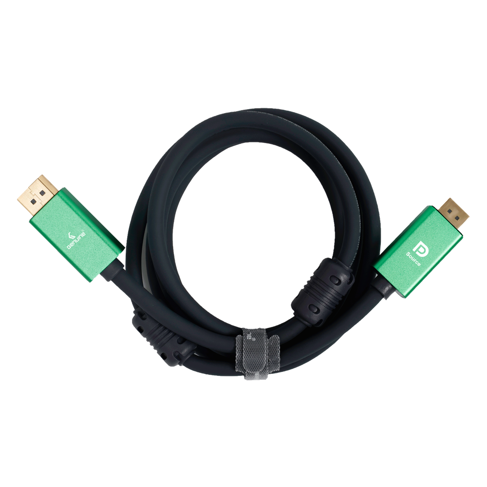 Genuine DP To DP AOC Fiber Optic Cable, Version 1.2, Cable Length 20M, Supports 4K@60Hz, 1 Year Warranty | GN-DPFO20M