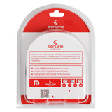 Genuine DP To DP AOC Fiber Optic Cable, Version 1.2, Cable Length 20M, Supports 4K@60Hz, 1 Year Warranty | GN-DPFO20M