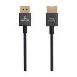 Genuine HDMI To HDMI Slim Cable, Version 1.4, Cable Length 5M, Supports 1080p, 1 Year Warranty | GN-HD5M1.4V-SB
