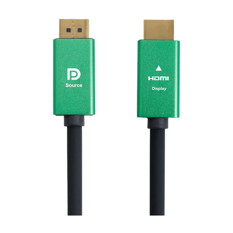 Genuine HDMI To DP (Display Port) Cable, Version 1.1, Supports 4K, Cable Length 1.8M, 1 Year Warranty | GN-HDDP1.8M2.0V
