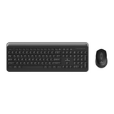 Genuine GN-KM232WBT Wireless & Bluetooth English & Arabic Keyboard & Mouse Combo, Dual Mode (2.4G + Bluetooth), FN Multimedia Keys, Ergonomic Design, 6-Button Mouse with DPI-1600, Black, 1 Year Warranty | GN-KM232WBT