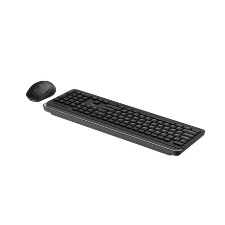 Genuine GN-KM232WBT Wireless & Bluetooth English & Arabic Keyboard & Mouse Combo, Dual Mode (2.4G + Bluetooth), FN Multimedia Keys, Ergonomic Design, 6-Button Mouse with DPI-1600, Black, 1 Year Warranty | GN-KM232WBT