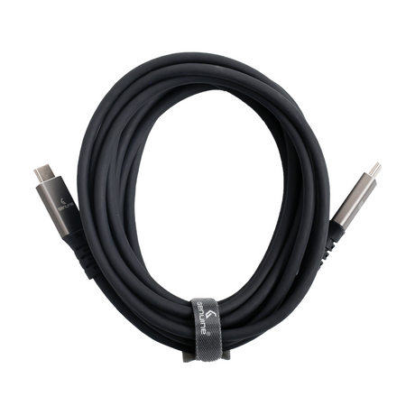 Genuine USB4 Type-C to C Cable, Cable Length 1.5M, 240W, 40Gps Data Transfer Speed, Aluminium Gray, 1 Year Warranty | GN-USB4-1.5M-AL