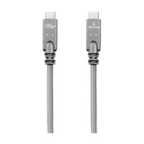 Genuine USB 3.2 Gen2 Cable, Cable Length 1.5M, 100W, 10Gps Data Transfer Speed, Gray, 1 Year Warranty | GN-USBC1.5M-GR