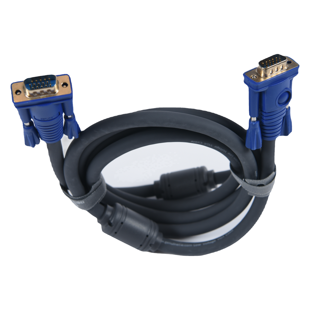 Genuine VGA To VGA Cable, Supports 1080p, Cable Length 1.8M, 1 Year Warranty | GN-VG18M15PMM