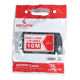 Genuine HDMI To HDMI Cable, Version 1.4, Supports 1080p, Cable Length 10M, 2 x Ferrite Cores, 1 Year Warranty | GNHD10M14V