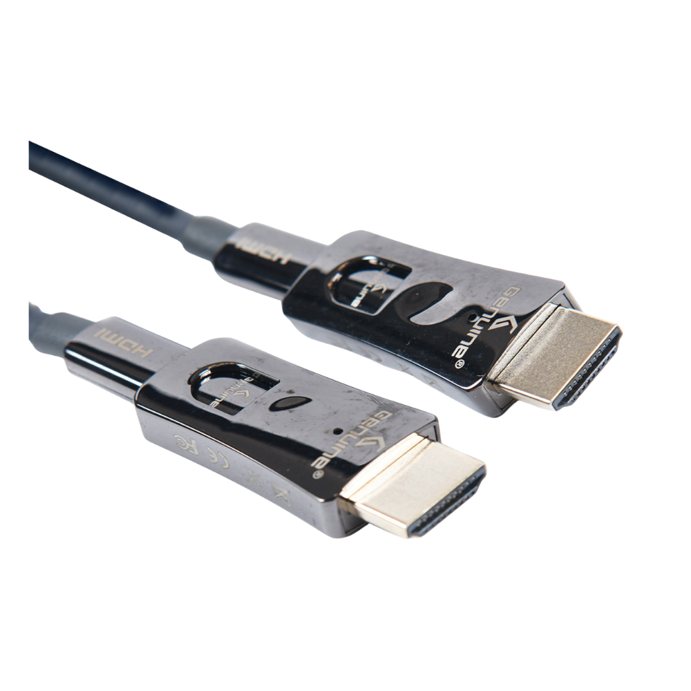 Genuine HDMI To HDMI Fiber Optic Cable, Version 2.0, Supports 4K, Cable Length 10M, 1 Year Warranty | GNHDFO10M20V
