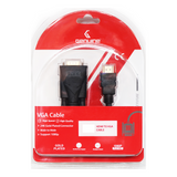 Genuine HDMI To VGA Cable, Supports 1080p, Cable Length 3M, 1 Year Warranty | GNHDVG3M