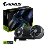 Gigabyte AORUS GeForce RTX 5090 INFINITY Graphics Card, GDDR7 32GB 512-bit Memory, HDMI 2.1b & DP 2.1b Outputs, PCI Express 5.0, Windforce HyperBoost Cooling System, 3352 AI TOPS, RGB Halo, Black, 1 Year Warranty | GV-N5090AORUS-IF-32GD