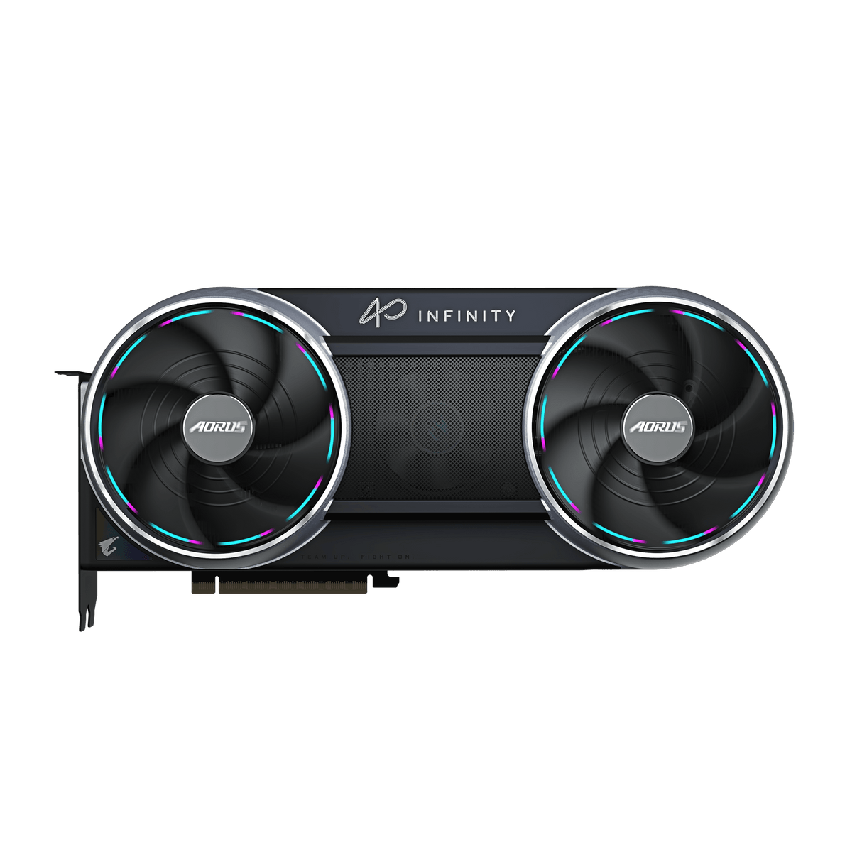 Gigabyte AORUS GeForce RTX 5090 INFINITY Graphics Card, GDDR7 32GB 512-bit Memory, HDMI 2.1b & DP 2.1b Outputs, PCI Express 5.0, Windforce HyperBoost Cooling System, 3352 AI TOPS, RGB Halo, Black, 1 Year Warranty | GV-N5090AORUS-IF-32GD