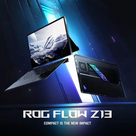 ASUS ROG Flow Z13 AMD Ryzen AI MAX+ 395 Processor, 32 GB RAM, 1TB SSD, 13.4" WQXGA 2.5K Touch Display, 180Hz, Windows 11 Home, English & Arabic Keyboard, Off Black, 1 Year Warranty | GZ302EA-RU016W