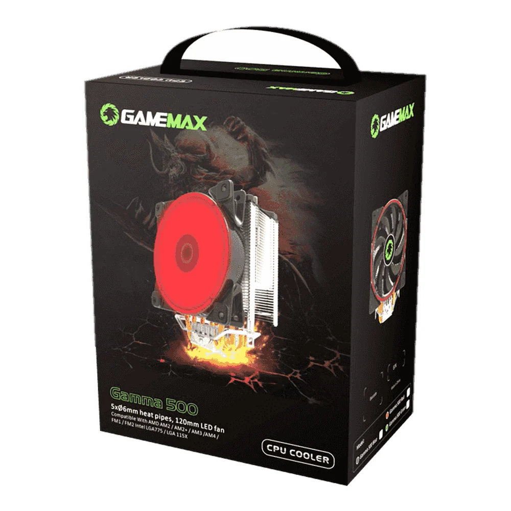 GameMax-Gamma-500-Red-CPU-Air-Cooler-GM-GAMMA-500-RED