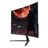 GameOn GOC24F180VA Curved Gaming Monitor, 24" FHD (1920 x 1080) Resolution, 180Hz, Anti-glare, 0.5ms (MPRT) Response Time, HDMI, DisplayPort, Tilt Adjustable Stand, Black, 1 Year Warranty | GOC24F180VA