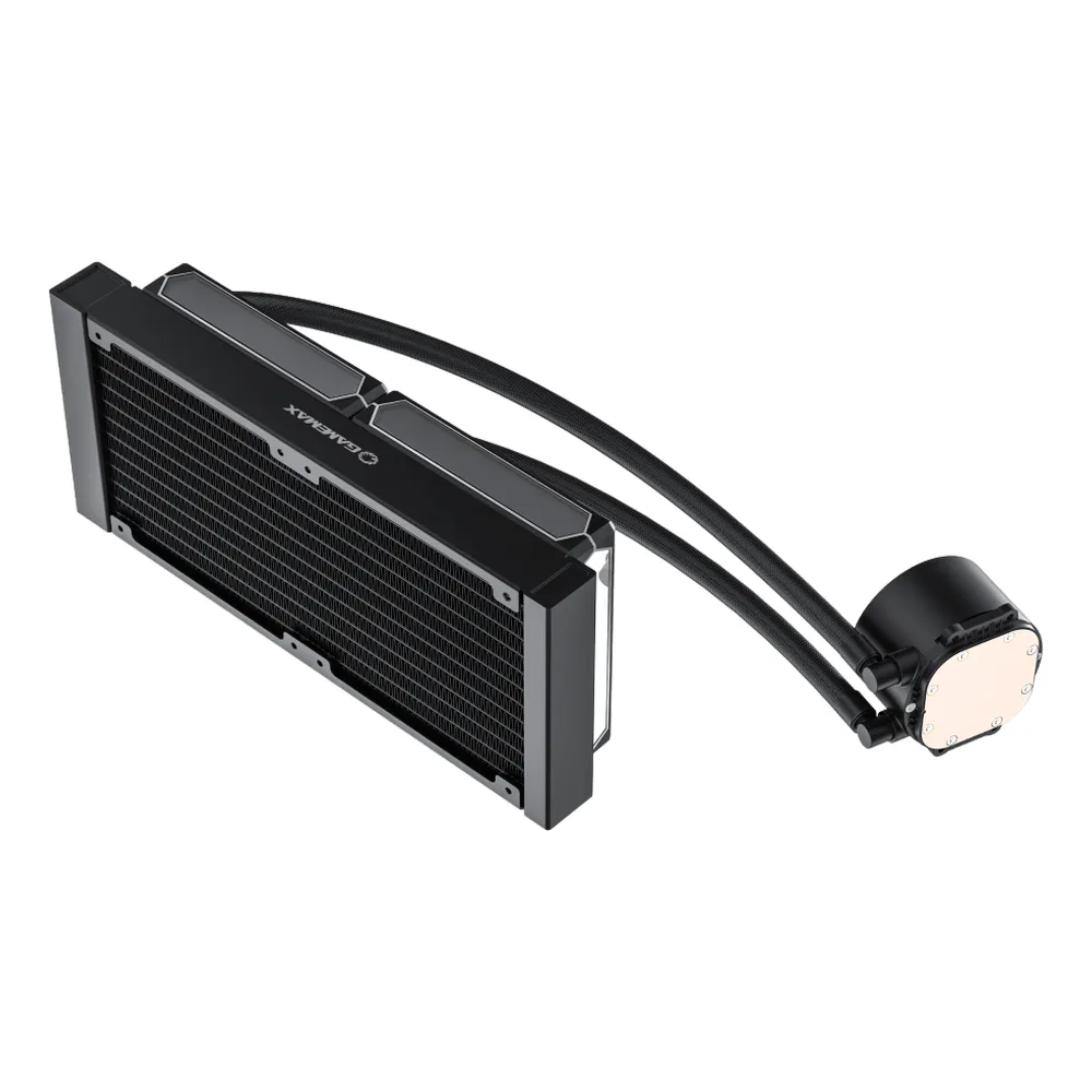 Gamemax-Iceberg-240-Digital-Black-AIO-Liquid-CPU-Cooler-ICEBERG240-B