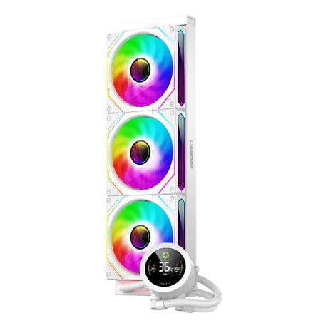 Gamemax-Iceberg-360-Digital-White-AIO-Liquid-CPU-Cooler-ICEBERG360-W