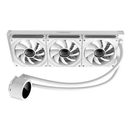 Gamemax-Iceberg-360-Digital-White-AIO-Liquid-CPU-Cooler-ICEBERG360-W