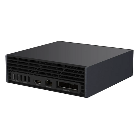 Gigabyte AI TOP ATOM Personal AI Supercomputer, 20 core Arm GB10 Grace Blackwell Superchip Processor, 128GB RAM, 4TB SSD, DOS, NVIDIA Blackwell Architecture Graphics, Compact Form Factor, 240W Power Supply, ConnectX-7 Networking, 1 Year Warranty |