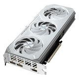 Gigabyte AMD Radeon RX 9060 XT GAMING OC ICE Graphics Card, GDDR6 16GB 128-bit Memory, DisplayPort 2.1a & HDMI 2.1b, PCI Express 5.0, Up to 3320 MHz Boost Clock, 20 Gbps Memory Clock, WINDFORCE Cooling System, White, 1 Year Warranty | GV-906XGAMING-OC-ICE