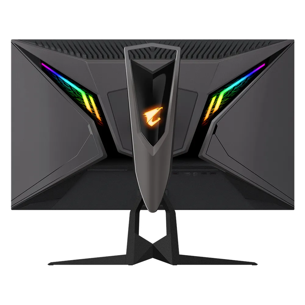 Gigabyte AORUS FI27Q-P Gaming Monitor, 27" 2K (2560 x 1440) Resolution, 165Hz, Anti-glare, 1ms (MPRT) Response Time, HDMI, DP, Fully Adjustable Stand, Black, 1 Year Warranty | FI27Q-P