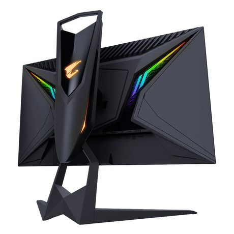 Gigabyte AORUS KD25F Gaming Monitor, 24" FHD (1920 x 1080) Resolution, 240Hz, Anti-glare, 0.5ms (MPRT) Response Time, HDMI, DP, Fully Adjustable Stand, Black, 1 Year Warranty | KD25F