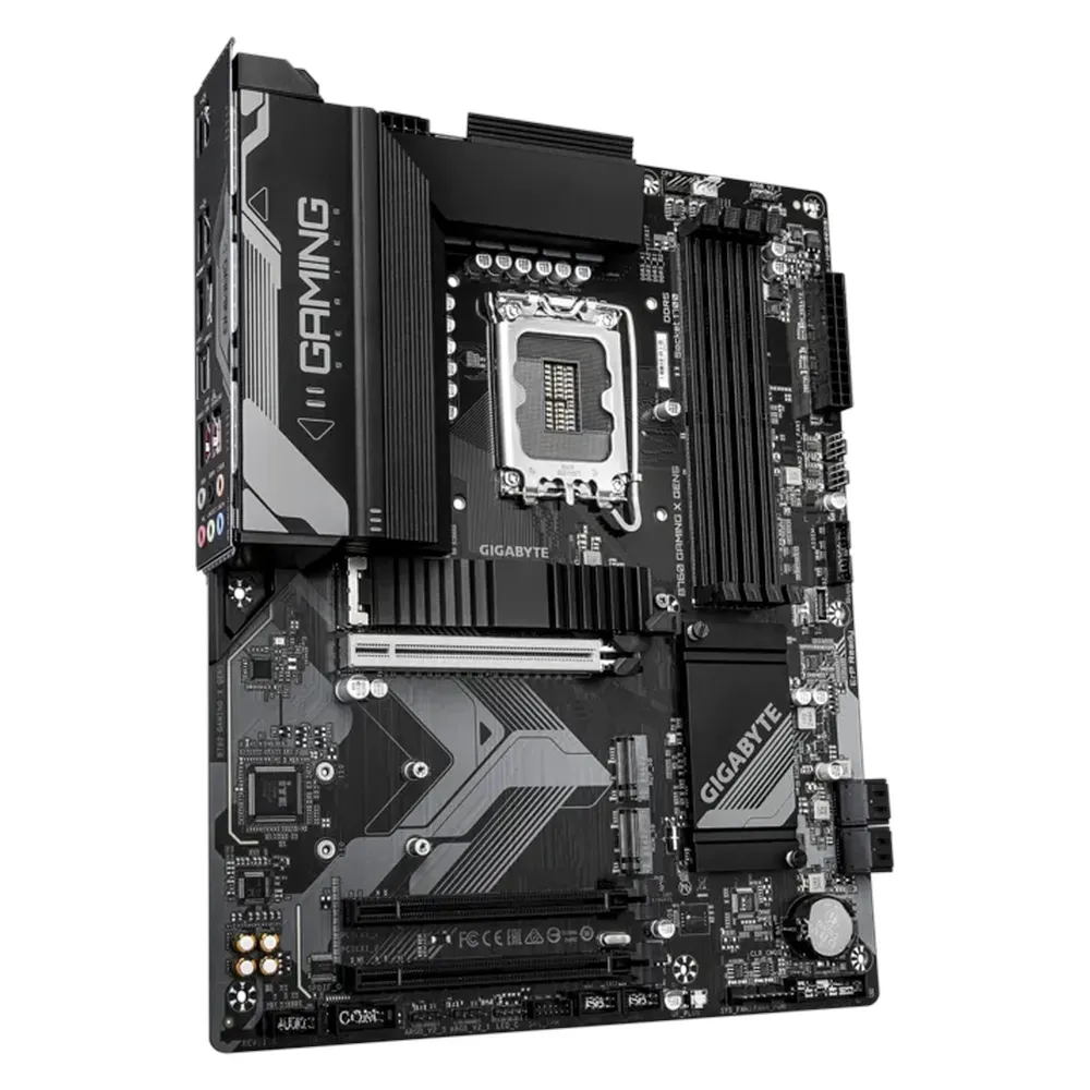 Gigabyte B760 GAMING X GEN5 Motherboard, LGA1700 Socket, ATX Form Factor, DDR5 Ram, PCIe 5.0, HDMI, DisplayPort, Realtek 2.5Gb Ethernet, RGB Fusion, 1 Year Warranty | B760-GAMING-X-GEN5