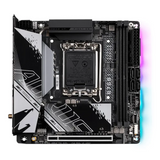 Gigabyte B760I AORUS PRO DDR4 Motherboard, LGA1700 Socket, Mini-ITX Form Factor, DDR4 Ram, PCIe 4.0, Killer Wi-Fi 6, Bluetooth v5.3, HDMI, DisplayPort, Intel 2.5Gb Ethernet, USB 3.2 Gen 2 Type-C, 1 Year Warranty | B760I-AORUS-PRO-DDR4