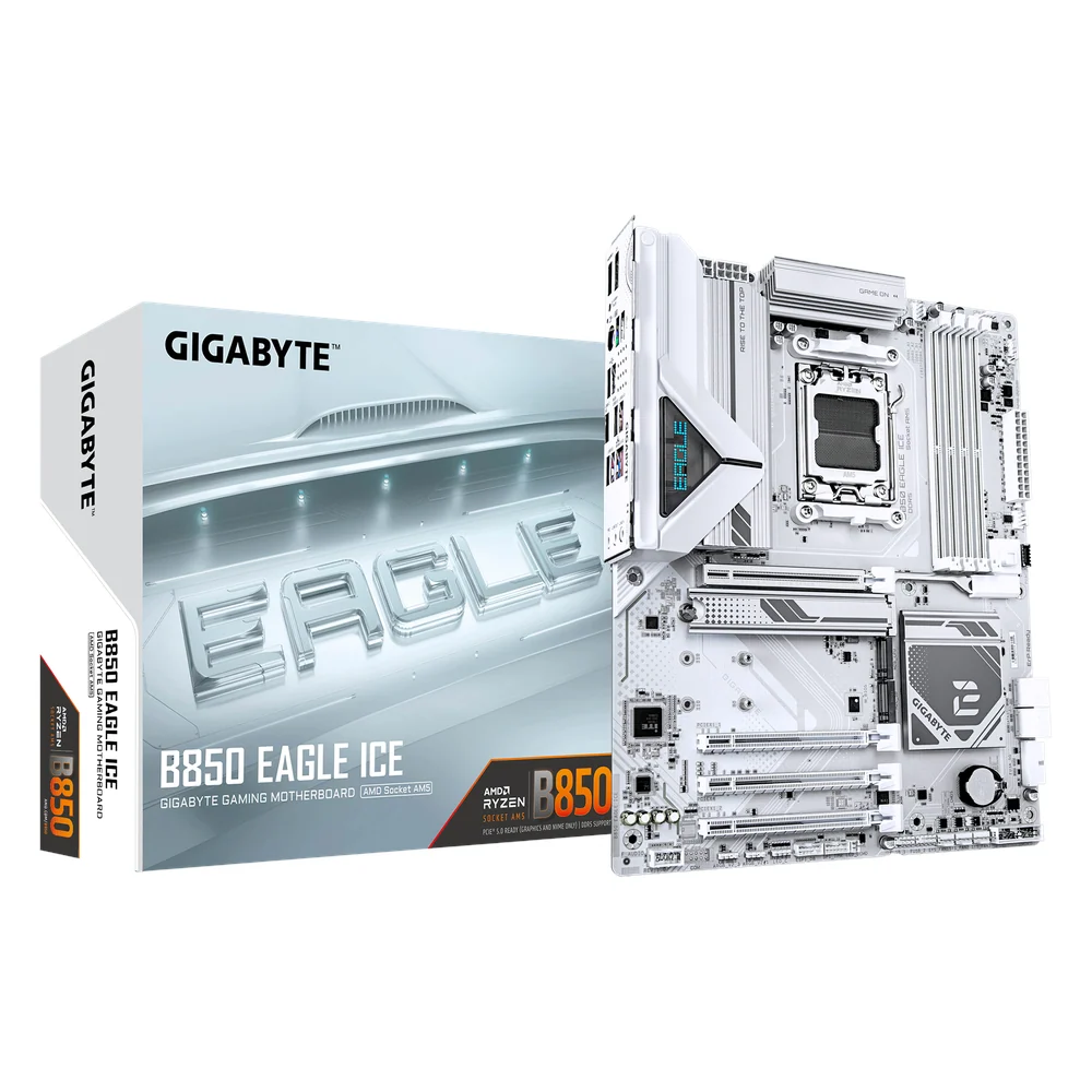 Gigabyte-B850-Eagle-Ice-White-Motherboard-B850-EAGLE-ICE