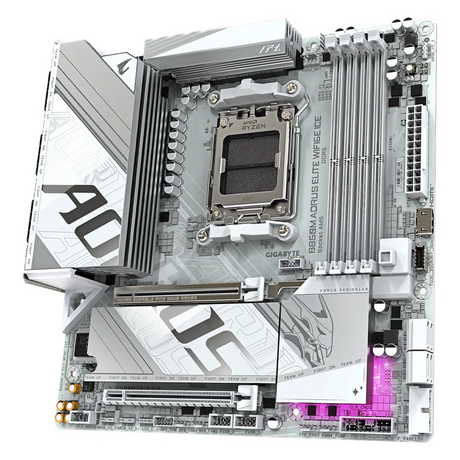 Gigabyte-B850M-AORUS-Elite-ICE-Wi-Fi-6E-Motherboard-B850M-A-ELT-WF6E-ICE